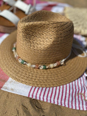 Natural Rope Bead Sun Hat