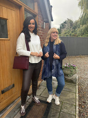 Navy Hooded Sweat Top Ada