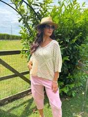 Stone Diamond Knit Matilda