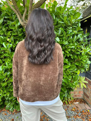 Chocolate Chenille Sweatshirt Skye