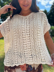 Stone Crochet Knit Hazel