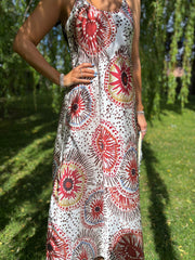 Stone Patterned Dress Odette