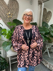 Printed Button Blouse Danielle