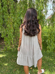 Stone Striped Sun Dress Danielle