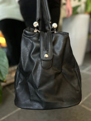Black Gladstone Weekender Bag