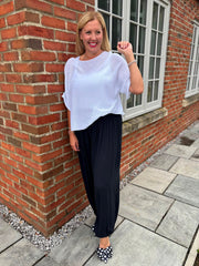 Navy Hareem Trousers Libby