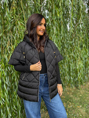 Black Premium Puffer Jacket Marielle