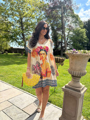 Frida kahlo Shimmer Dress Harriet