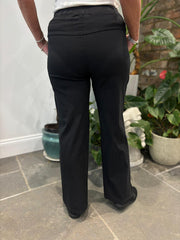 Black Straight Leg Pocket Front Magics