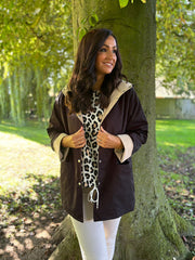 Black Hooded Jacket Hannah