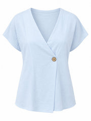 Blue Summer Bloom Top Hermione
