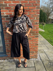 Black Culottes Chloe