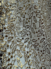 White Gold Fleck Bardot Top Rene