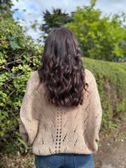 Biscuit Chunky Knit Cardi Gail