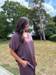 Grape Shimmer Tee Aubrey