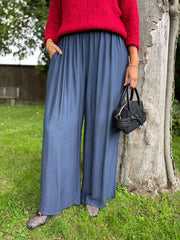 Navy Tina Trousers