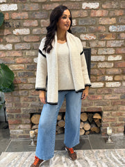 Stone Blanket Stitch Two Piece Knit Leanne