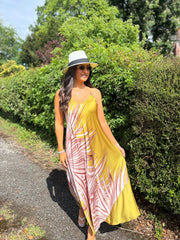 Olive Leaf Dress Odette