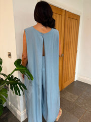 Denim Wide Leg Jumpsuit Kaylee
