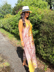 Olive Leaf Dress Odette