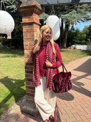 Wine Super Soft Round Neck