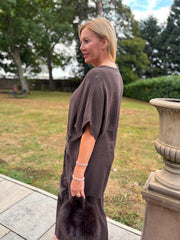 Chocolate Sequin Star Top Taryn