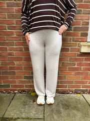 Stone Soft Knit Trousers Charlotte