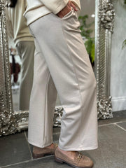 Stone Diamante Seam Front Trousers Nina