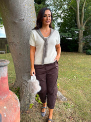 Stone Stripe Tie Knit Jayla
