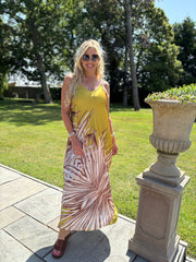 Olive Leaf Dress Odette