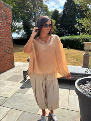 Camel Top Delphine