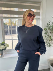 Navy Leisure Set Sloane