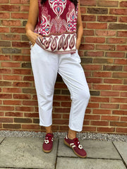 White Essential Joggers Stella