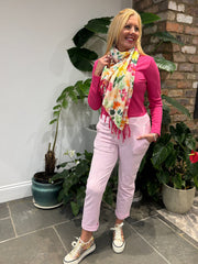Pink Basic Reema Joggers 2