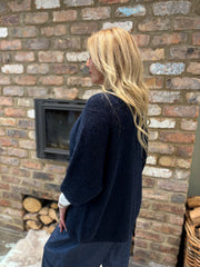 Navy Edge Top Edge Cardi Lynn