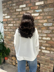 White Soho Sweatshirt Aubrey