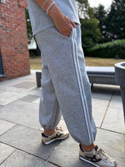 Grey Stripe Leisure Set Billie