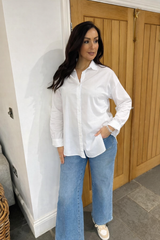 White Cotton Shirt Nadine
