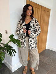 Stone Swirl Print Blouse Rachel