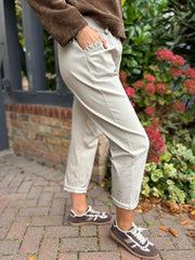 Stone Frill Pocket Trousers Sasha