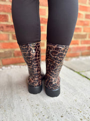 Leopard Print Wellies