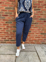 Navy Essential Joggers Stella