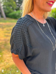 Black Sequin Star Co-Ord Taryn