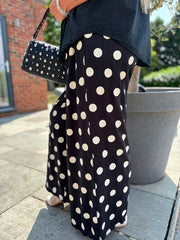Black Polka Dot Trousers Reagan