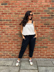 Black Essential Joggers Stella