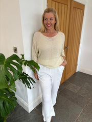 Stone V Neck Knit Jodie