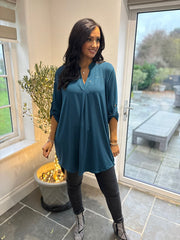 Teal Sparkle Tunic Gloria