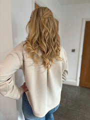 Stone Button Shacket Matilda