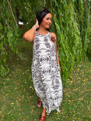 Stone Luxury Wildflower Dress Abigail