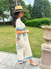 Mixed Graphic Shimmer Dress Harriet
